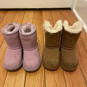 2 pair of Toddler Uggs